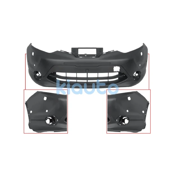 PARACHOQUES NISSAN QASHQAI 2014-2017 DELANTERO / CON LAVAFAROS / CON 4 SENSOR / CON PARK ASSIST