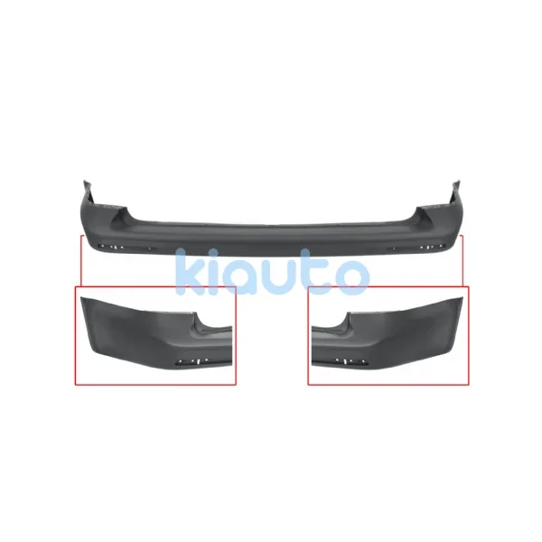 PARACHOQUES VOLKSWAGEN TRANSPORTER T6 2015-2020 TRASERO / 2 PUERTAS TRASERAS